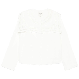 Sea New York MARIE Embroidery Jacket, Hvid